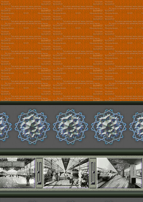 Henry Landers Fotografie Serie Titel X Capitals - Muster für die Rollbild-Serie